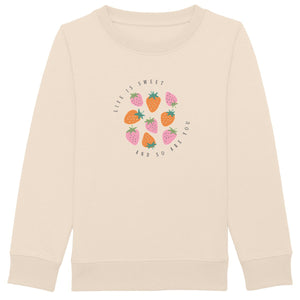 Kids Sweater Strawberries