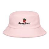 Bucket Hat Frottee Berry Disco