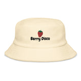 Bucket Hat Frottee Berry Disco