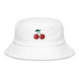 Bucket Hat Frottee Cherries